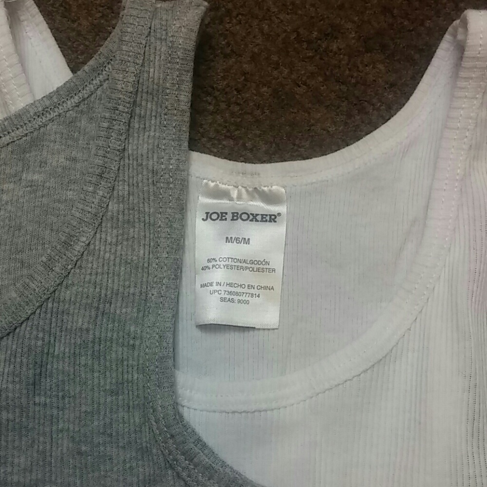 FREE W/BUNDLE! Three undershirts Black White Grey - Picture 2 of 4